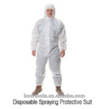 Traje protector de pulverización desechable isoldable traje de ébola bata general